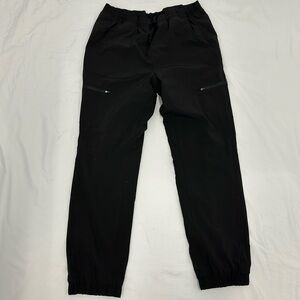 Eddie‎ Bauer Women's Polar Fleece Lined Pull On Pants Black Size 12